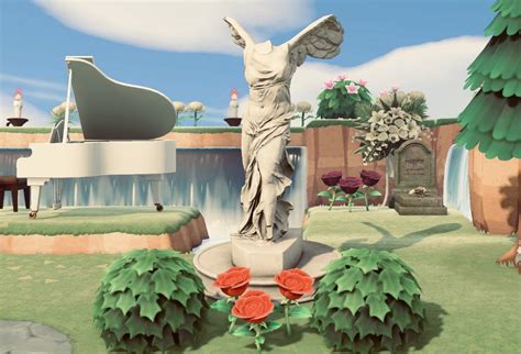 nike of samothrace fake animal crossing - Animal Crossing new horizons real statue.